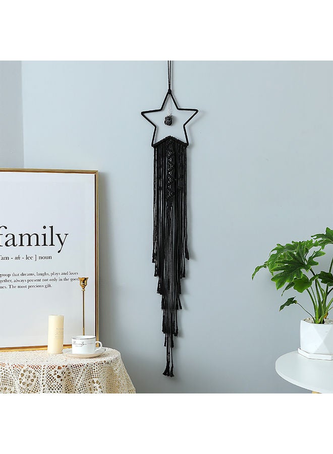 Decorative Hanging Dream Catcher Pendant Black - Image 2
